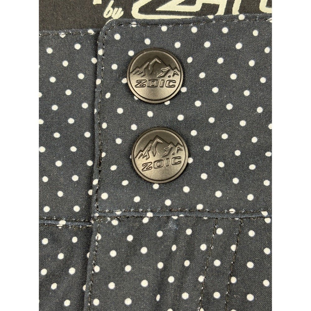 Zoic NEW Pre-Owned Navaeh 7 Cycling Shorts Women's XL Black Polka Dot Padded - Picture 14 of 15